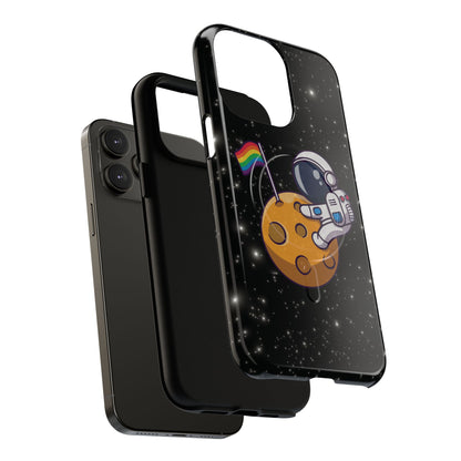 "Cosmic Queer" LGBTQIA+ Astronaut MagSafe® iPhone Tough Case