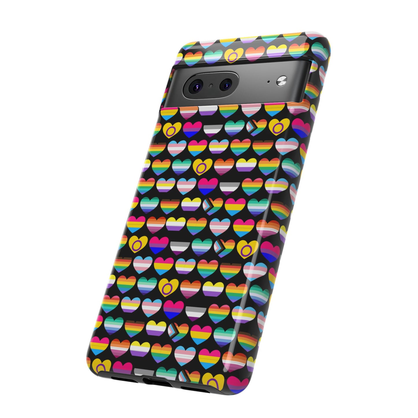 “heart of diversity" – bold edition – android tough phone case