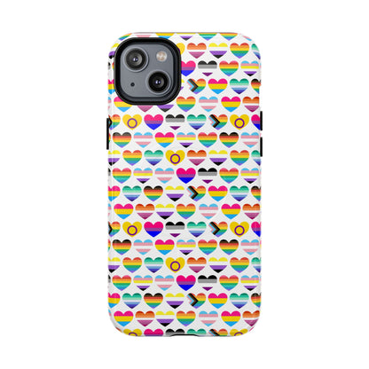 “Heart of Diversity” – Bright Edition – MagSafe® iPhone Tough Case