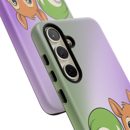 "Queeriosity"– Genderqueer Squirrel Pride Android Tough Phone Case