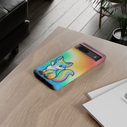 "Queer as a Fox" – Queer Pride Fox Android Tough Phone Case