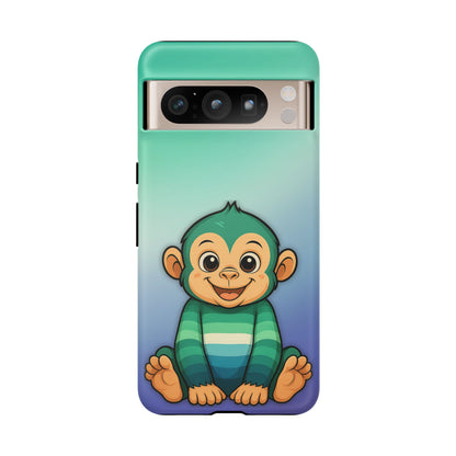 "Monkey Love" – Gay [MLM] Pride Android Tough Phone Case