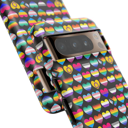 “Heart of Diversity" – Bold Edition – Android Tough Phone Case