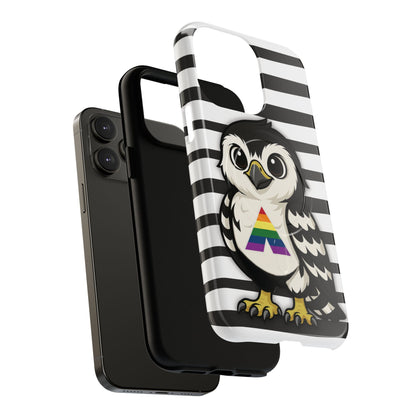 "Fly with Pride" – LGBTQIA+ Ally Pride Hawk MagSafe® iPhone Tough Case