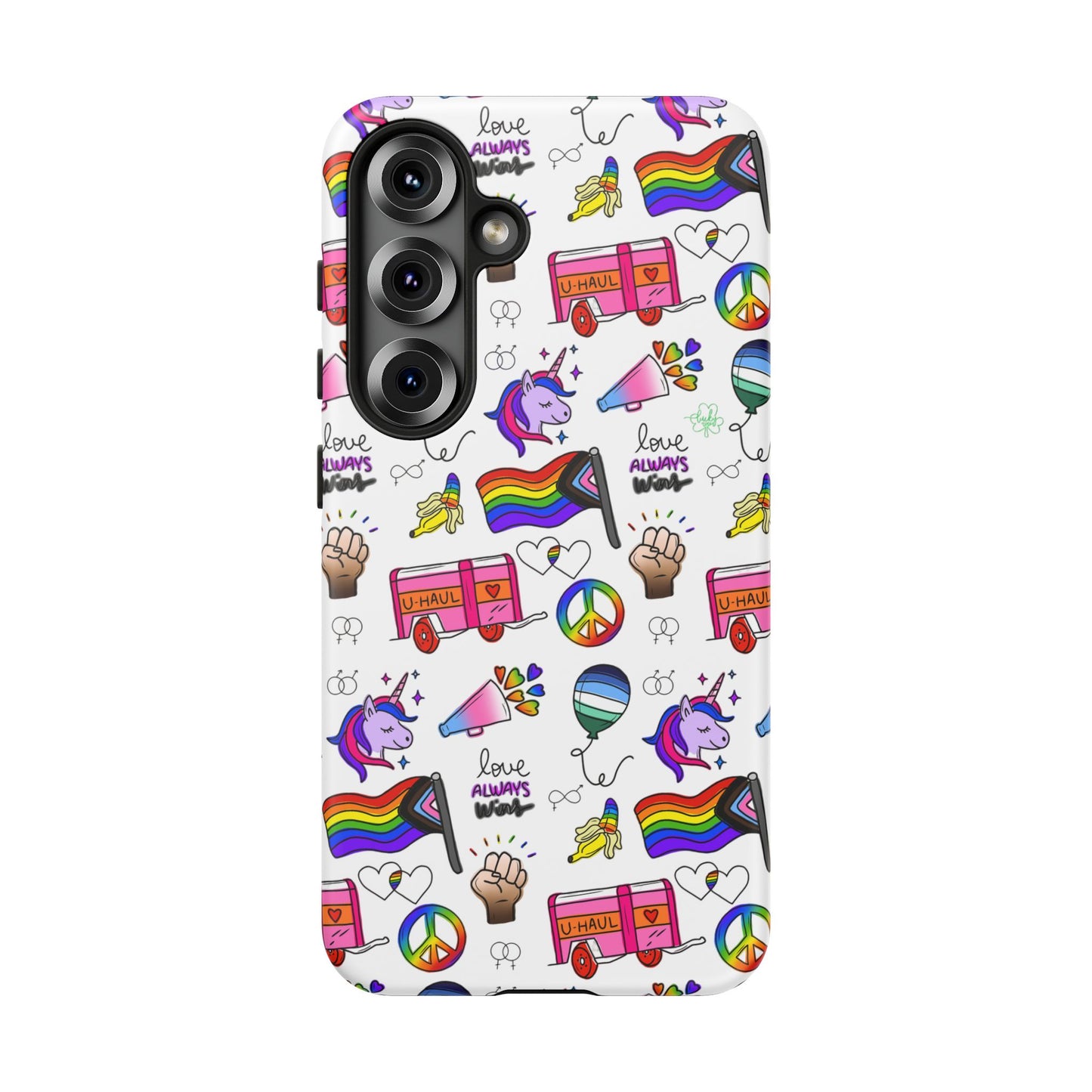 "identity mix" lgbtqia+ collage android tough phone case