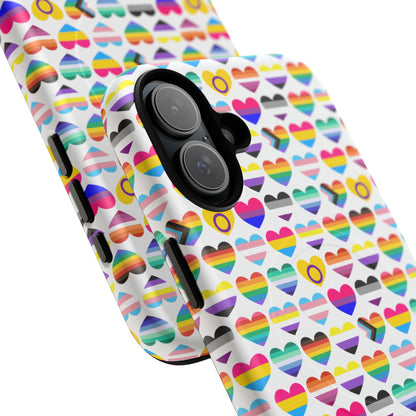 “Heart of Diversity” – Bright Edition – MagSafe® iPhone Tough Case
