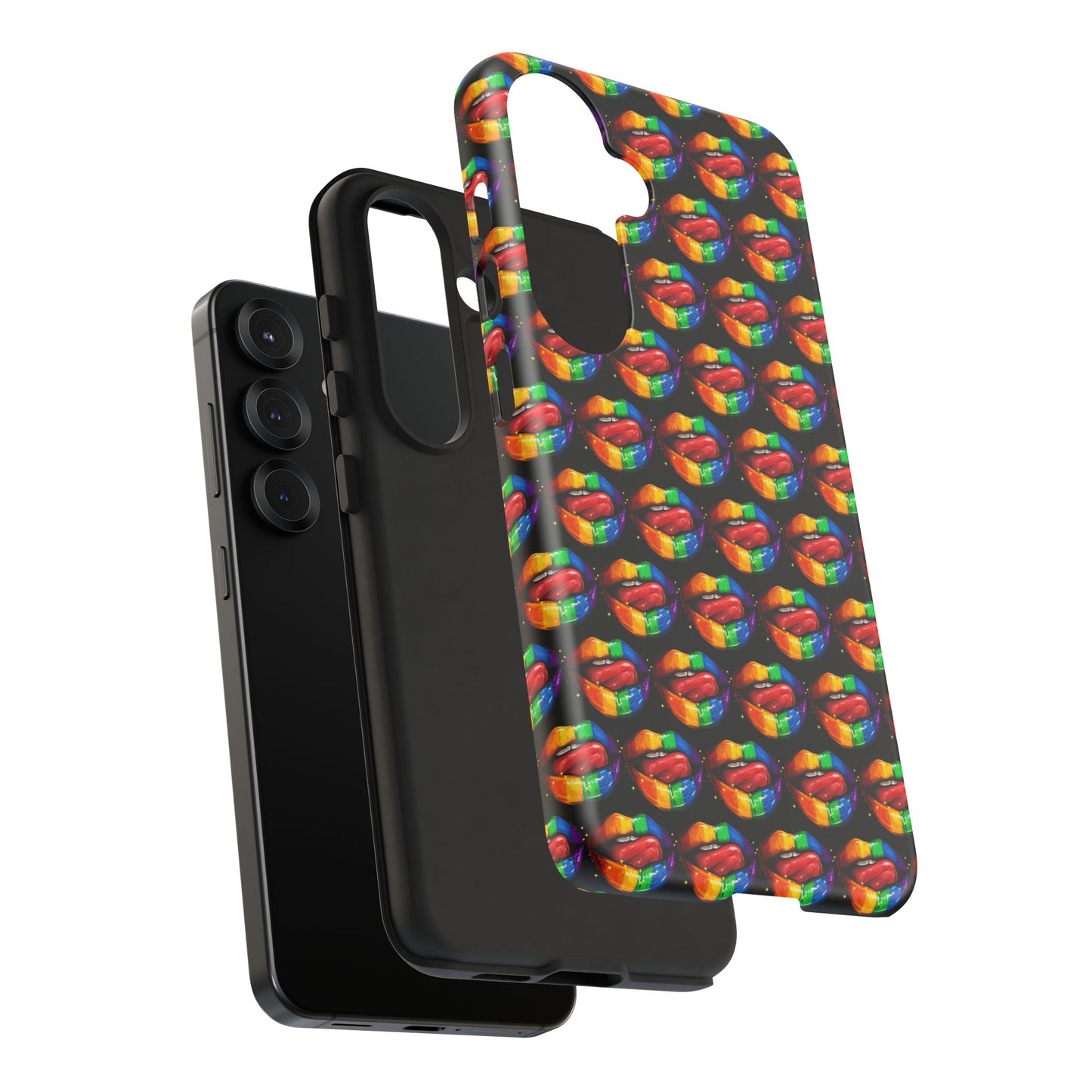 "taste the rainbow" android tough phone case
