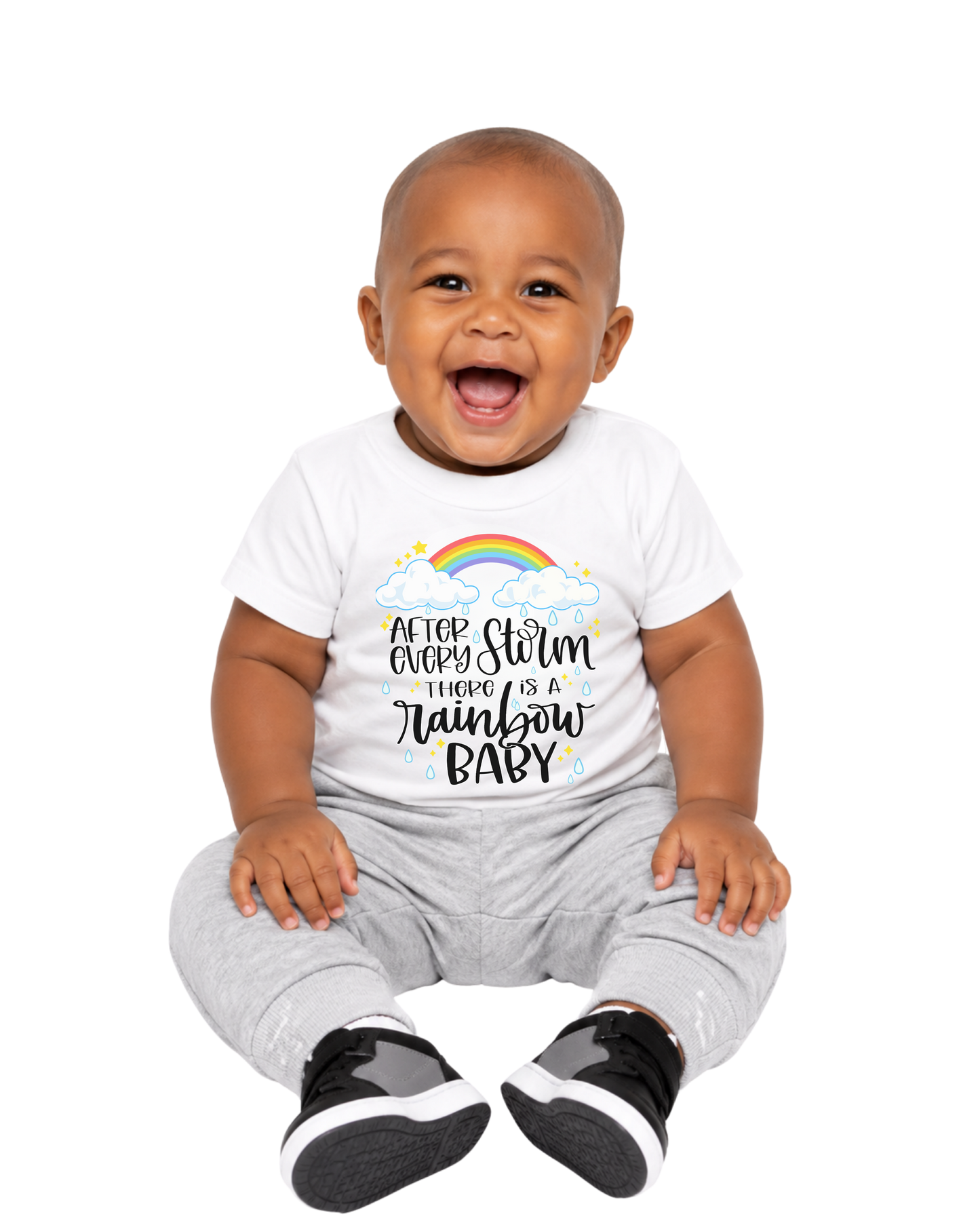 “after every storm” baby jersey t-shirt