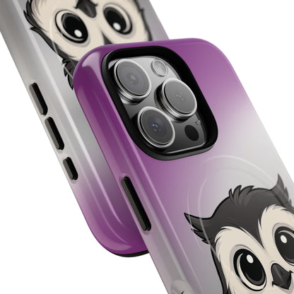 "Ace-Wise" – Asexual Pride Owl MagSafe® iPhone Tough Case