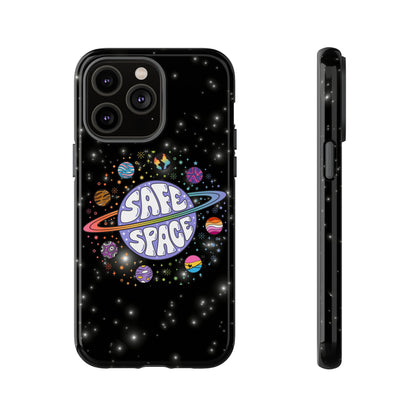 "Safe Space" LGBTQIA+ Pride Galaxy Android Tough Phone Case