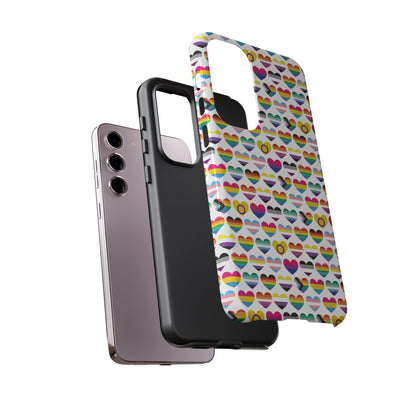 “Heart of Diversity" – Bright Edition – Android Tough Phone Case