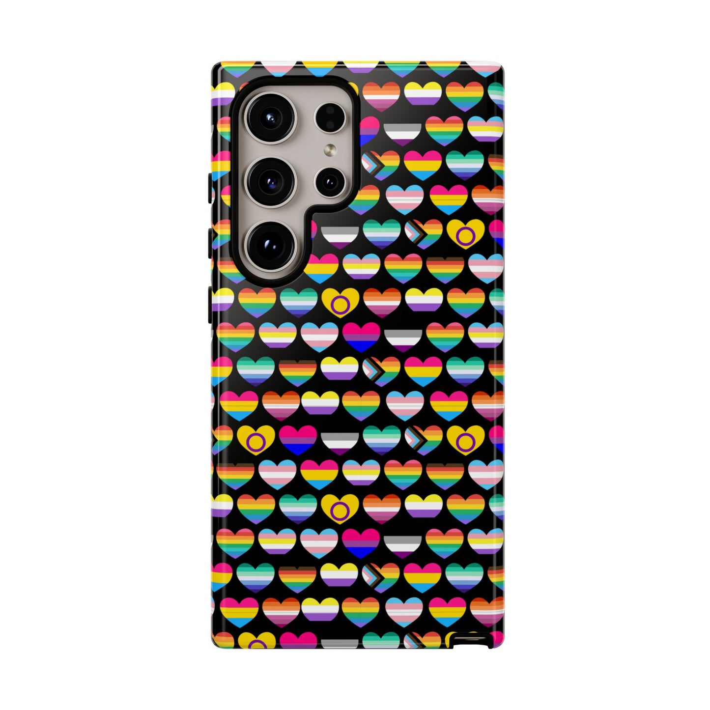 “heart of diversity" – bold edition – android tough phone case