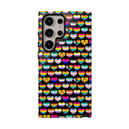 “Heart of Diversity" – Bold Edition – Android Tough Phone Case
