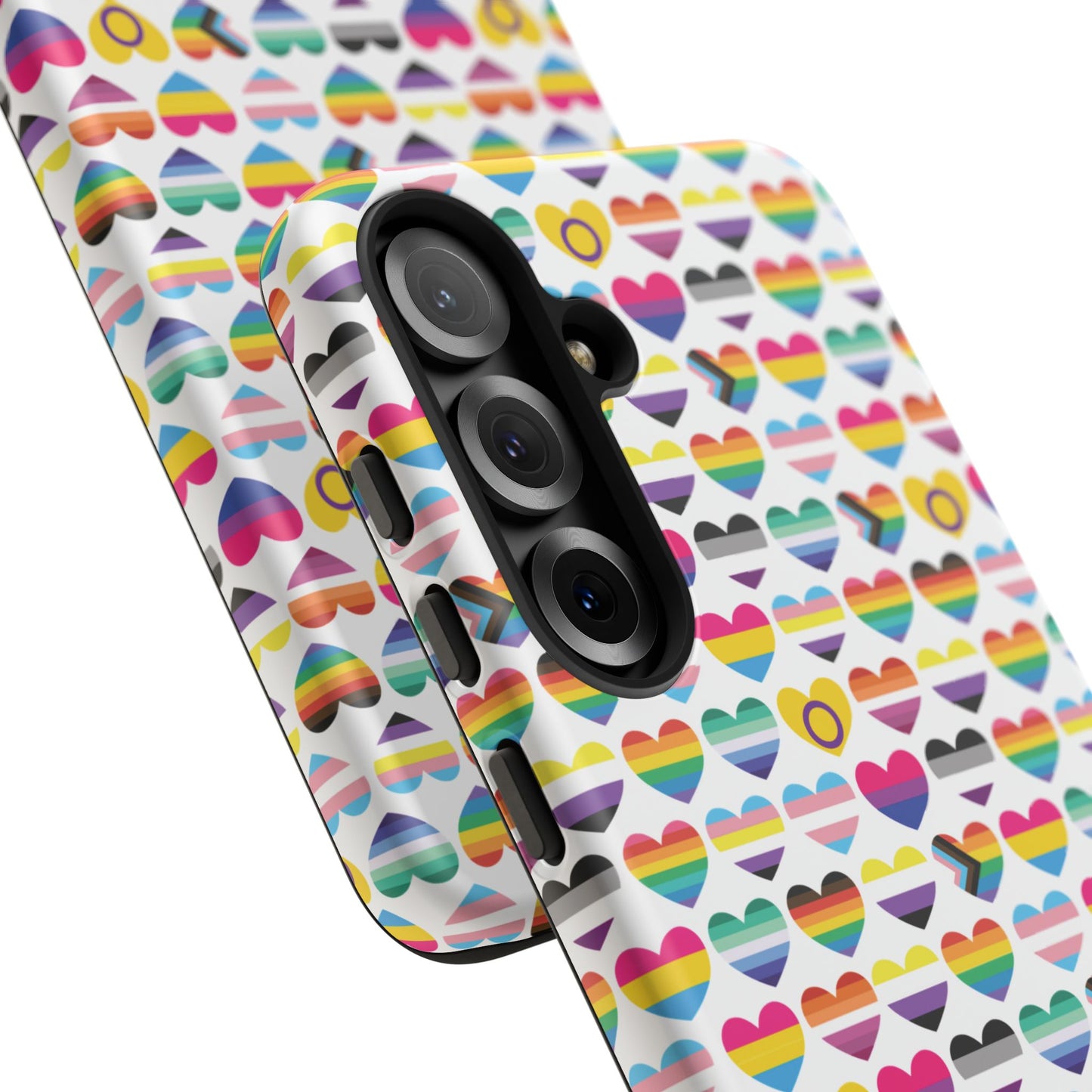“heart of diversity" – bright edition – android tough phone case