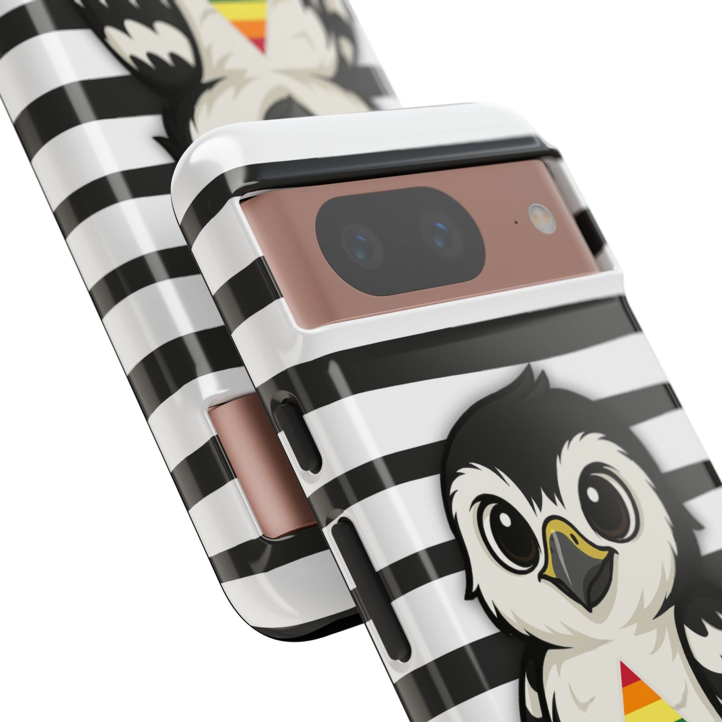 "fly with pride" – lgbtqia+ ally pride hawk android tough phone case