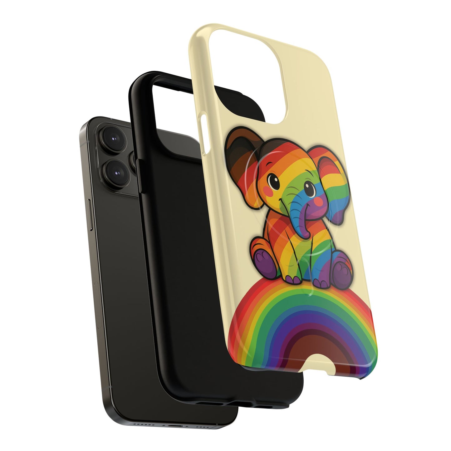 "jumbo joy" – philadelphia pride elephant magsafe® iphone tough case