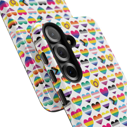 “Heart of Diversity" – Bright Edition – Android Tough Phone Case