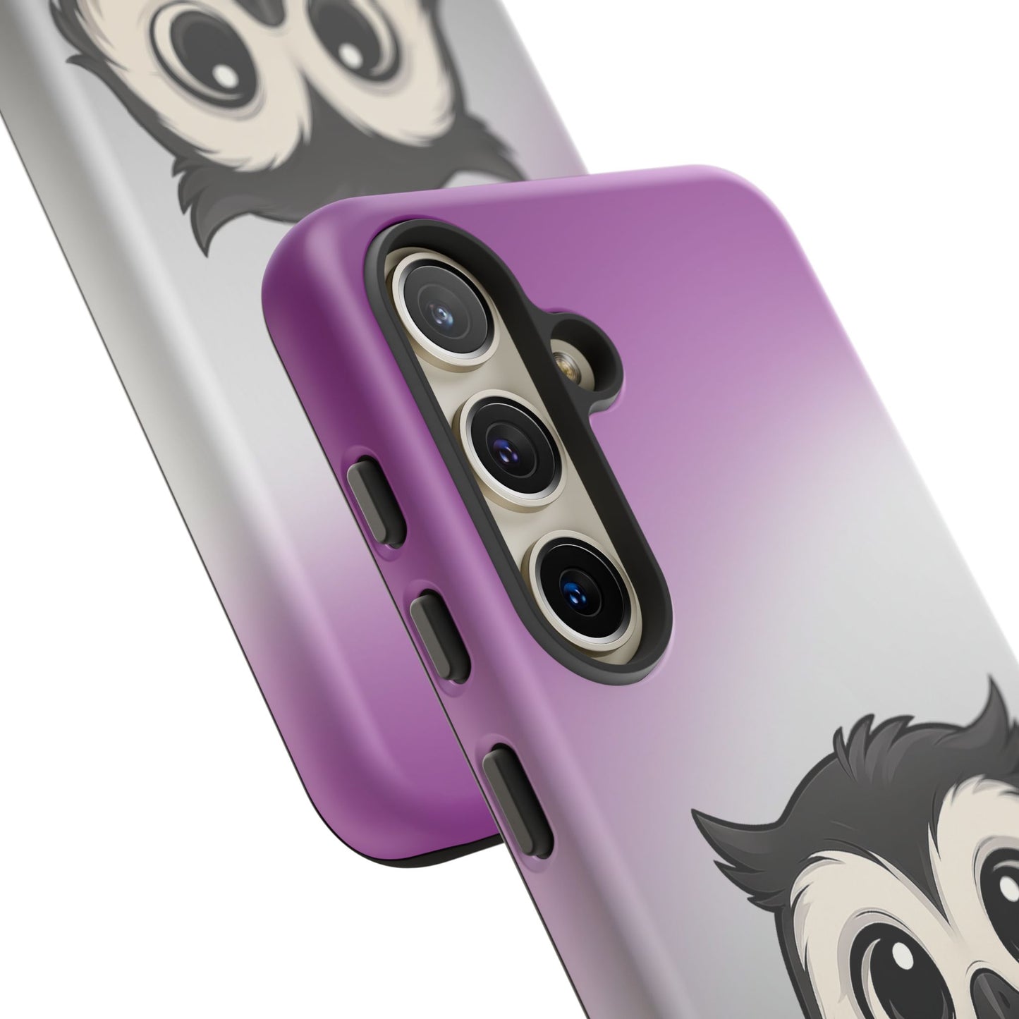 "ace-wise" – asexual pride owl android tough phone case