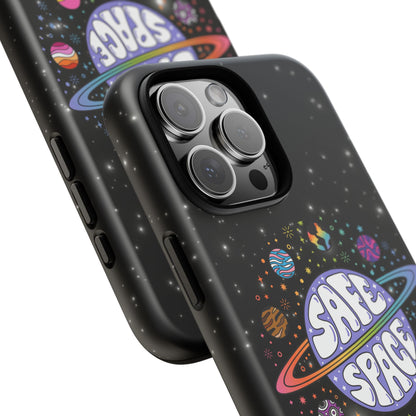 "Safe Space" LGBTQIA+ Pride Galaxy Android Tough Phone Case