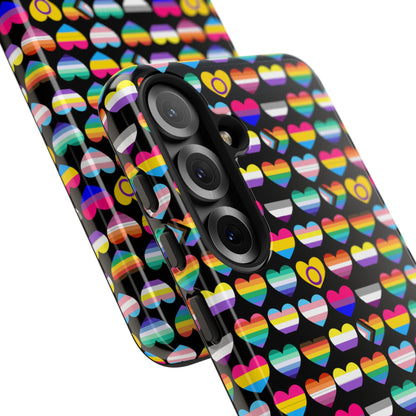 “Heart of Diversity" – Bold Edition – Android Tough Phone Case