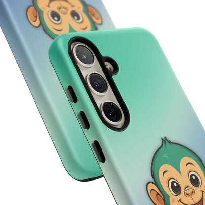 "Monkey Love" – Gay [MLM] Pride Android Tough Phone Case