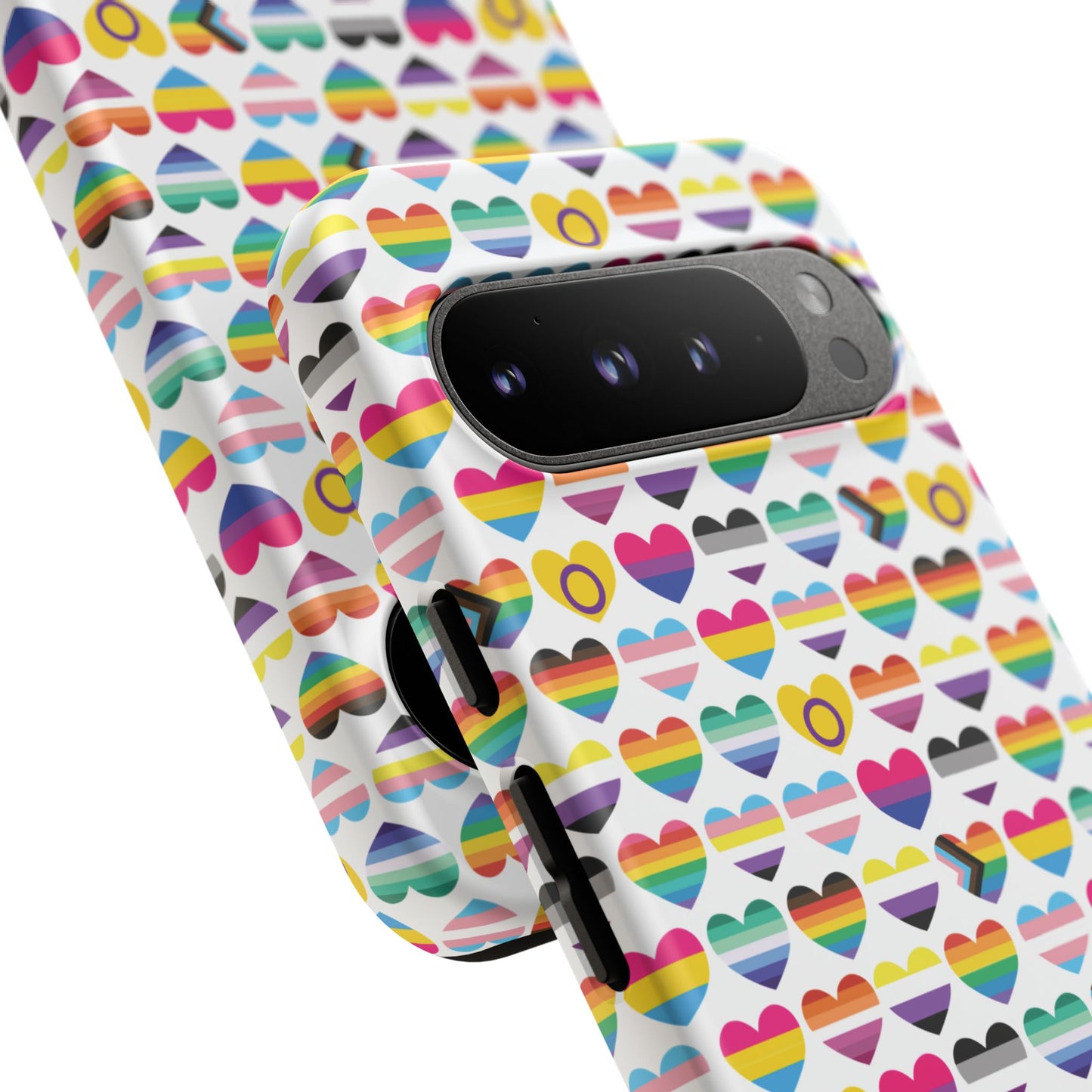 “heart of diversity" – bright edition – android tough phone case