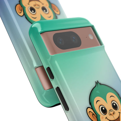 "Monkey Love" – Gay [MLM] Pride Android Tough Phone Case