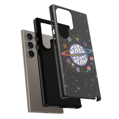 "Safe Space" LGBTQIA+ Pride Galaxy Android Tough Phone Case