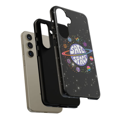 "Safe Space" LGBTQIA+ Pride Galaxy Android Tough Phone Case
