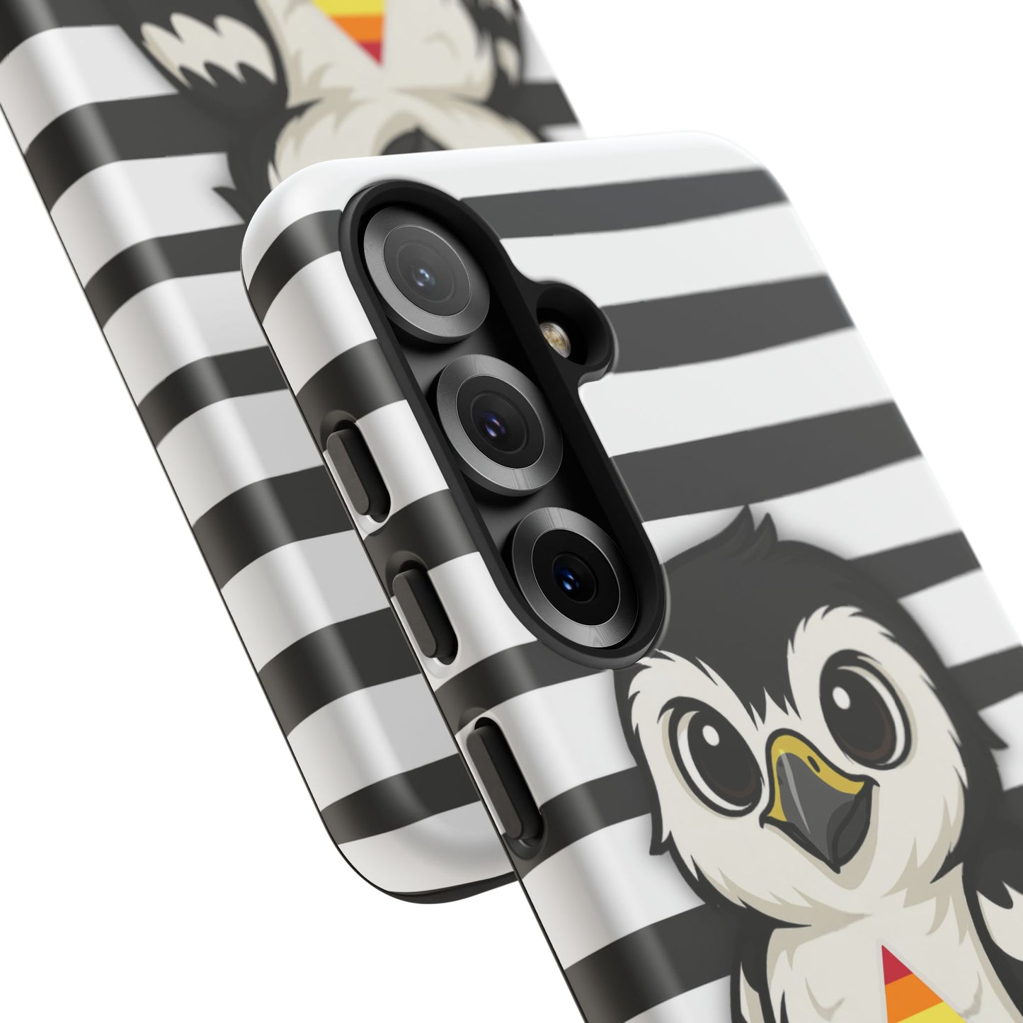 "fly with pride" – lgbtqia+ ally pride hawk android tough phone case
