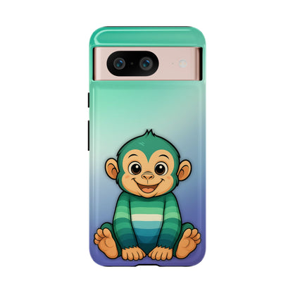 "Monkey Love" – Gay [MLM] Pride Android Tough Phone Case