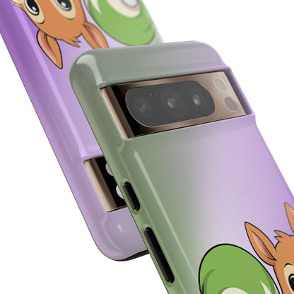 "Queeriosity"– Genderqueer Squirrel Pride Android Tough Phone Case