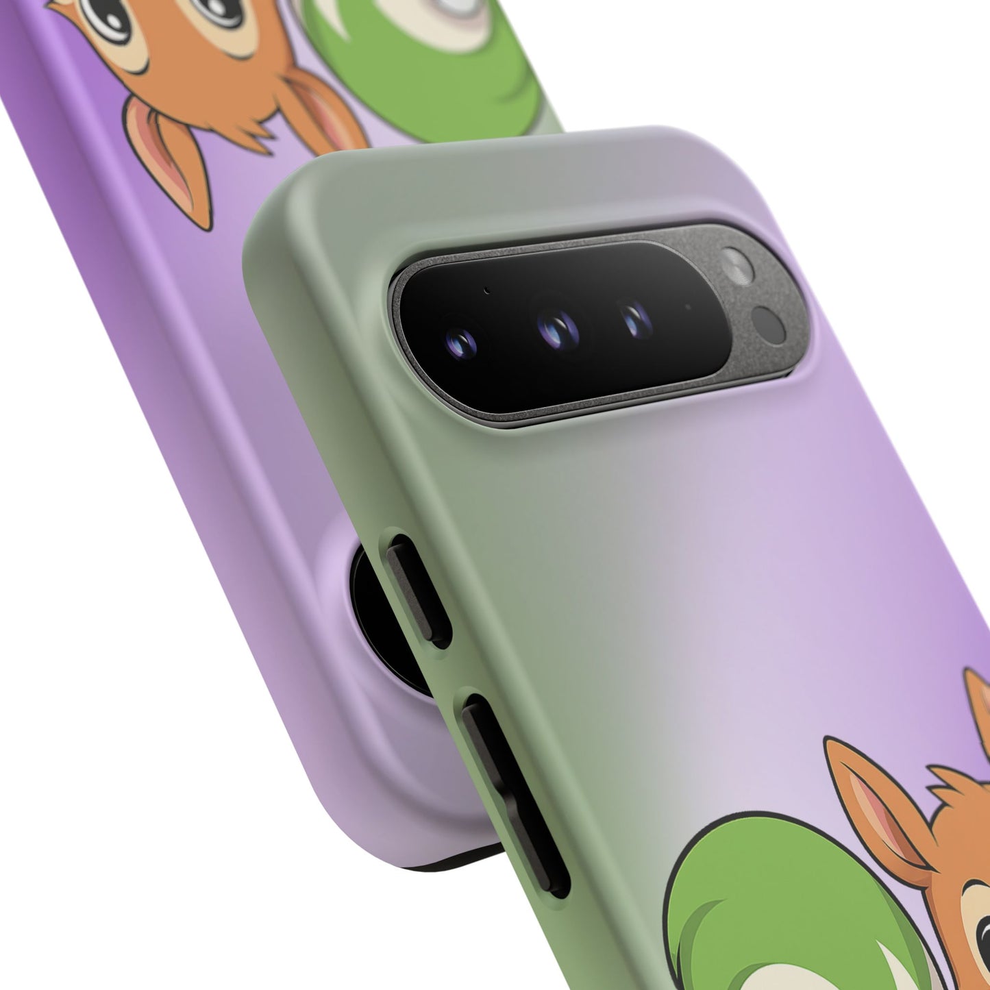 "queeriosity"– genderqueer squirrel pride android tough phone case