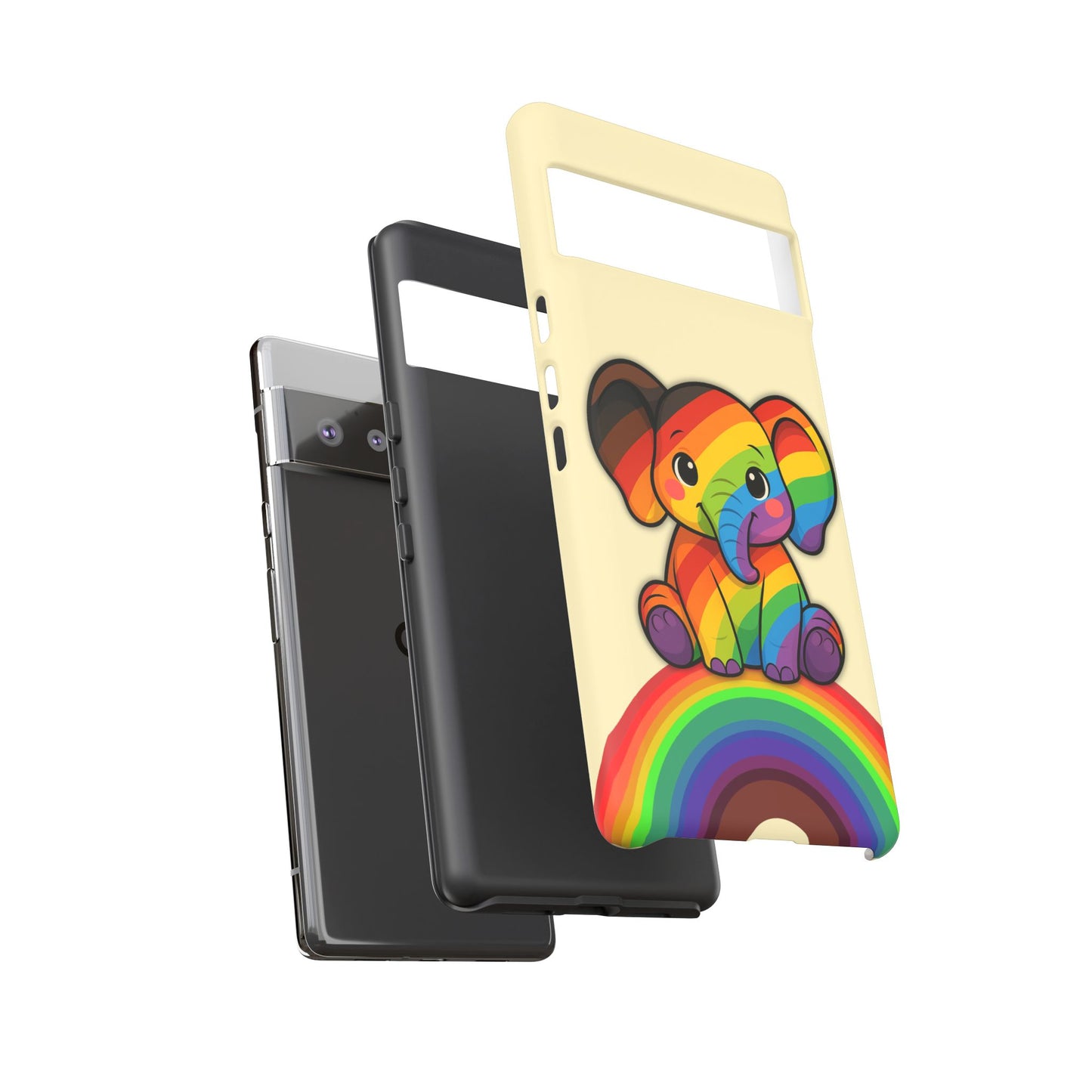 "jumbo joy" – philadelphia pride elephant android tough phone case