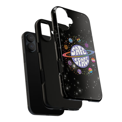 "Safe Space" LGBTQIA+ Pride Galaxy Android Tough Phone Case