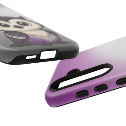 "Ace-Wise" – Asexual Pride Owl Android Tough Phone Case