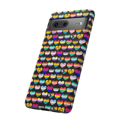 “Heart of Diversity" – Bold Edition – Android Tough Phone Case