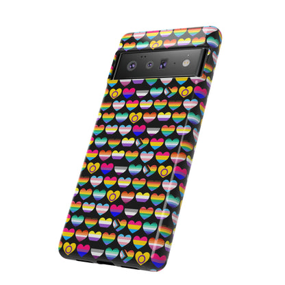 “Heart of Diversity" – Bold Edition – Android Tough Phone Case