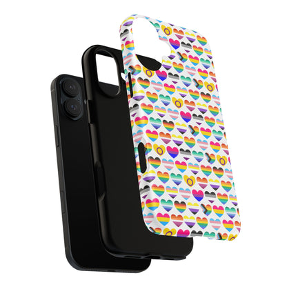 “Heart of Diversity” – Bright Edition – MagSafe® iPhone Tough Case