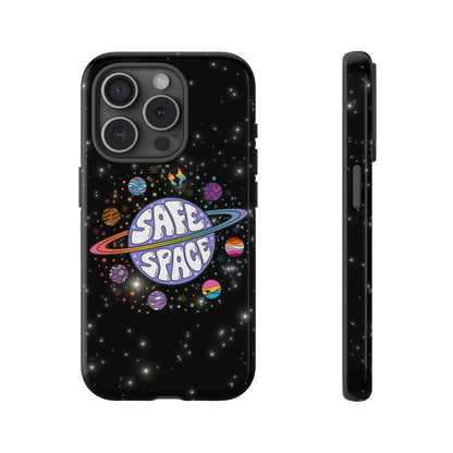 "Safe Space" LGBTQIA+ Pride Galaxy Android Tough Phone Case