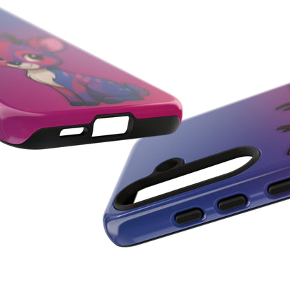 “Bi-Design” – Bisexual Pride Doe Android Tough Phone Case