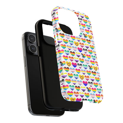 “Heart of Diversity” – Bright Edition – MagSafe® iPhone Tough Case
