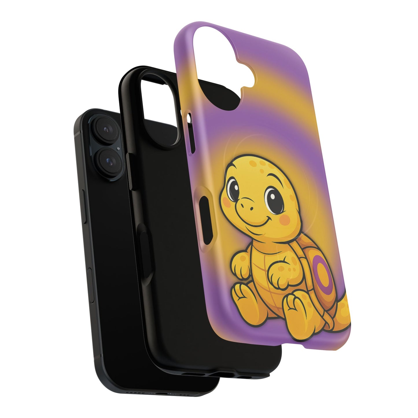 “intershell" - lgbtqia+ pride frog magsafe® iphone tough case