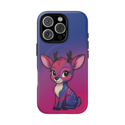 “Bi-Design” – Bisexual Pride Doe MagSafe® iPhone Tough Case