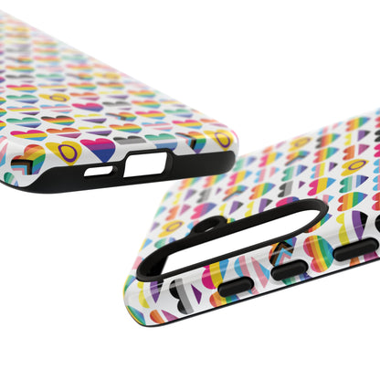 “Heart of Diversity" – Bright Edition – Android Tough Phone Case
