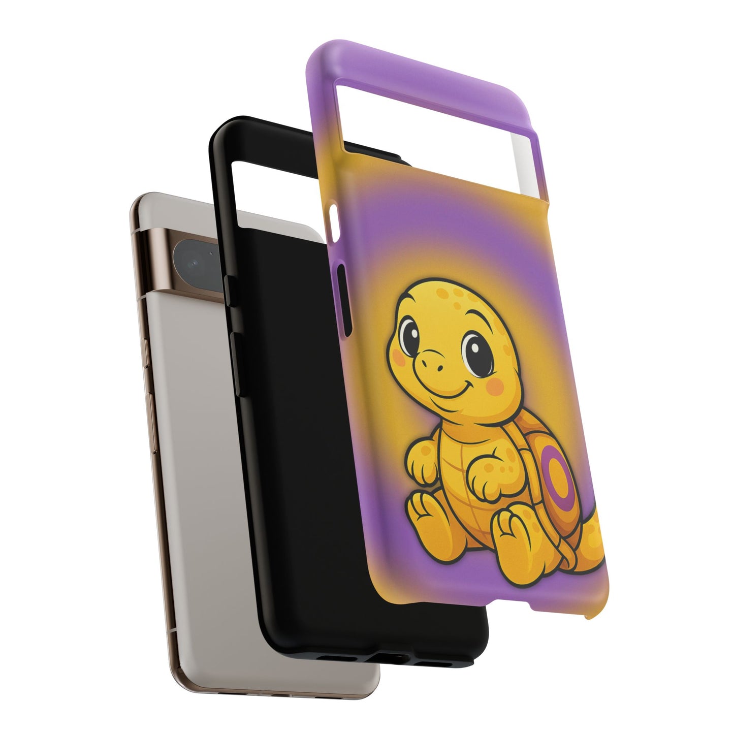 "intershell" – intersex pride turtle android tough phone case