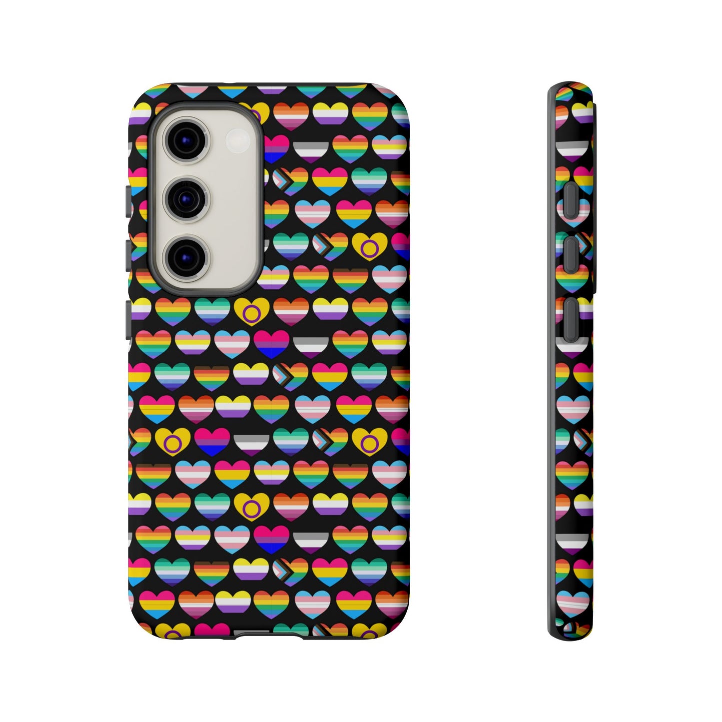 “heart of diversity" – bold edition – android tough phone case