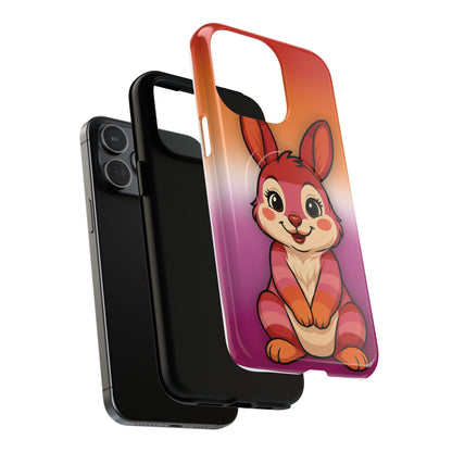 "Hare to Slay" – Lesbian [Femme] Bunny MagSafe® iPhone Tough Case