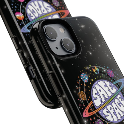 "Safe Space" LGBTQIA+ Pride Galaxy MagSafe® iPhone Case