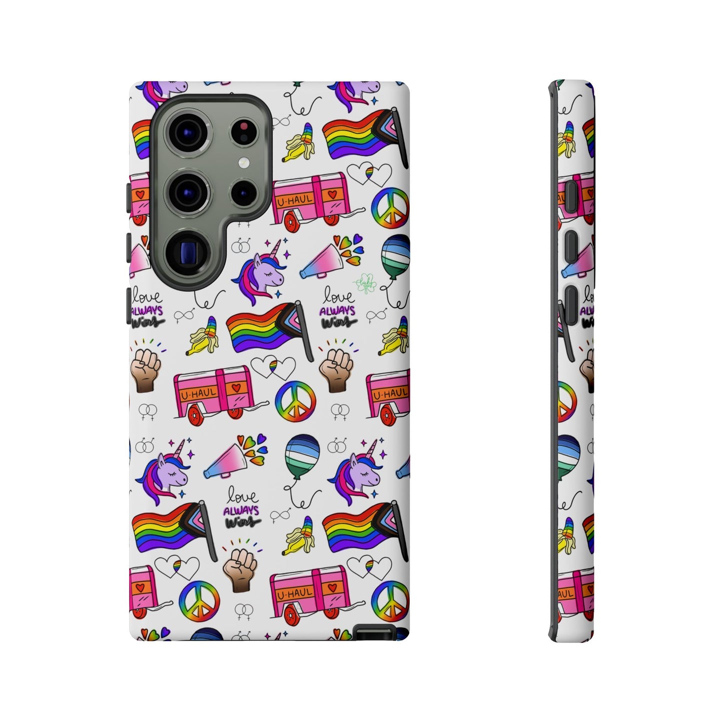 "identity mix" lgbtqia+ collage android tough phone case